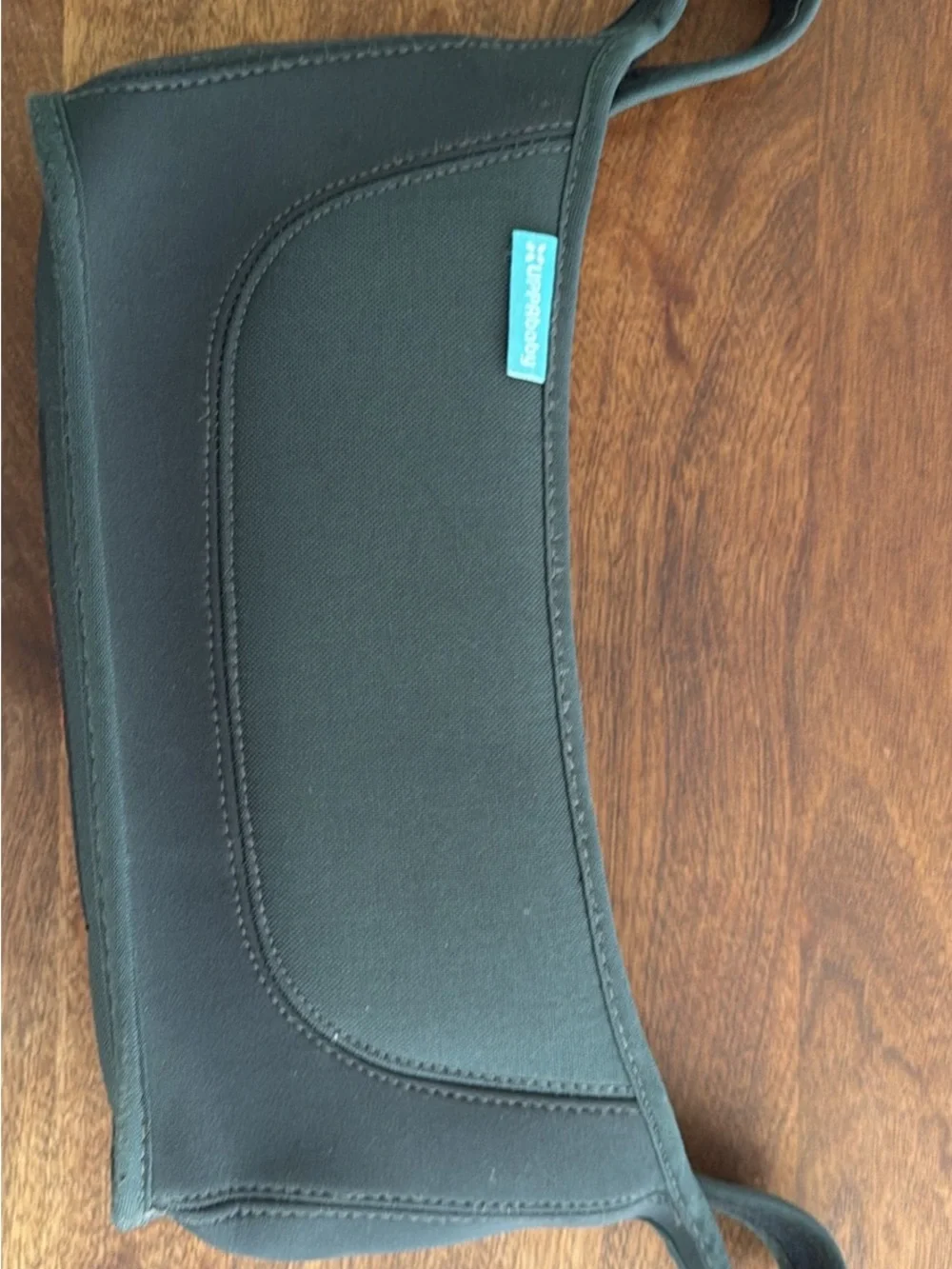 BumGenius Black Kids Neoprene Sleeve with Teal Logo Tag